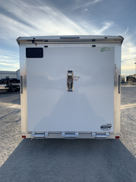 New 2026 NEO TRAILERS NAV127TR (7' x 12') 7K V-Nose Cargo / Enclosed Trailer