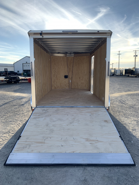 New 2026 NEO TRAILERS NAV127TR (7' x 12') 7K V-Nose Cargo / Enclosed Trailer