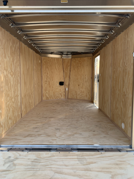 New 2026 NEO TRAILERS NAV127TR (7' x 12') 7K V-Nose Cargo / Enclosed Trailer