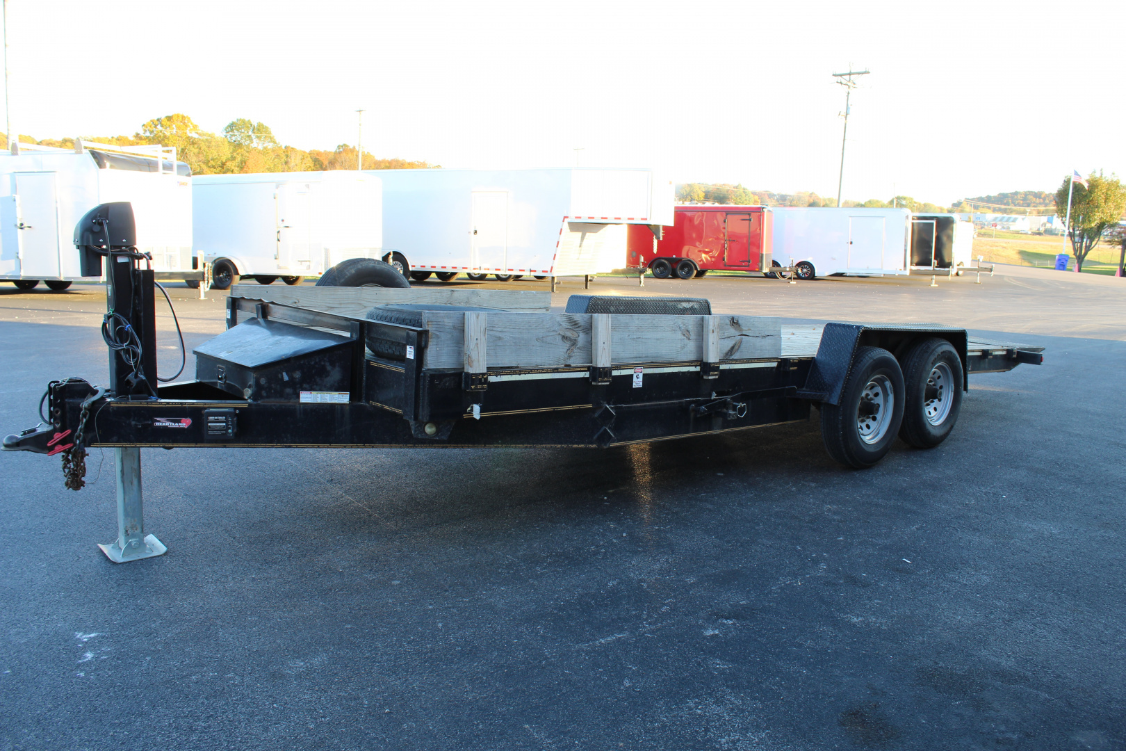 Used 2018 Heartland TILT Equipment Trailer