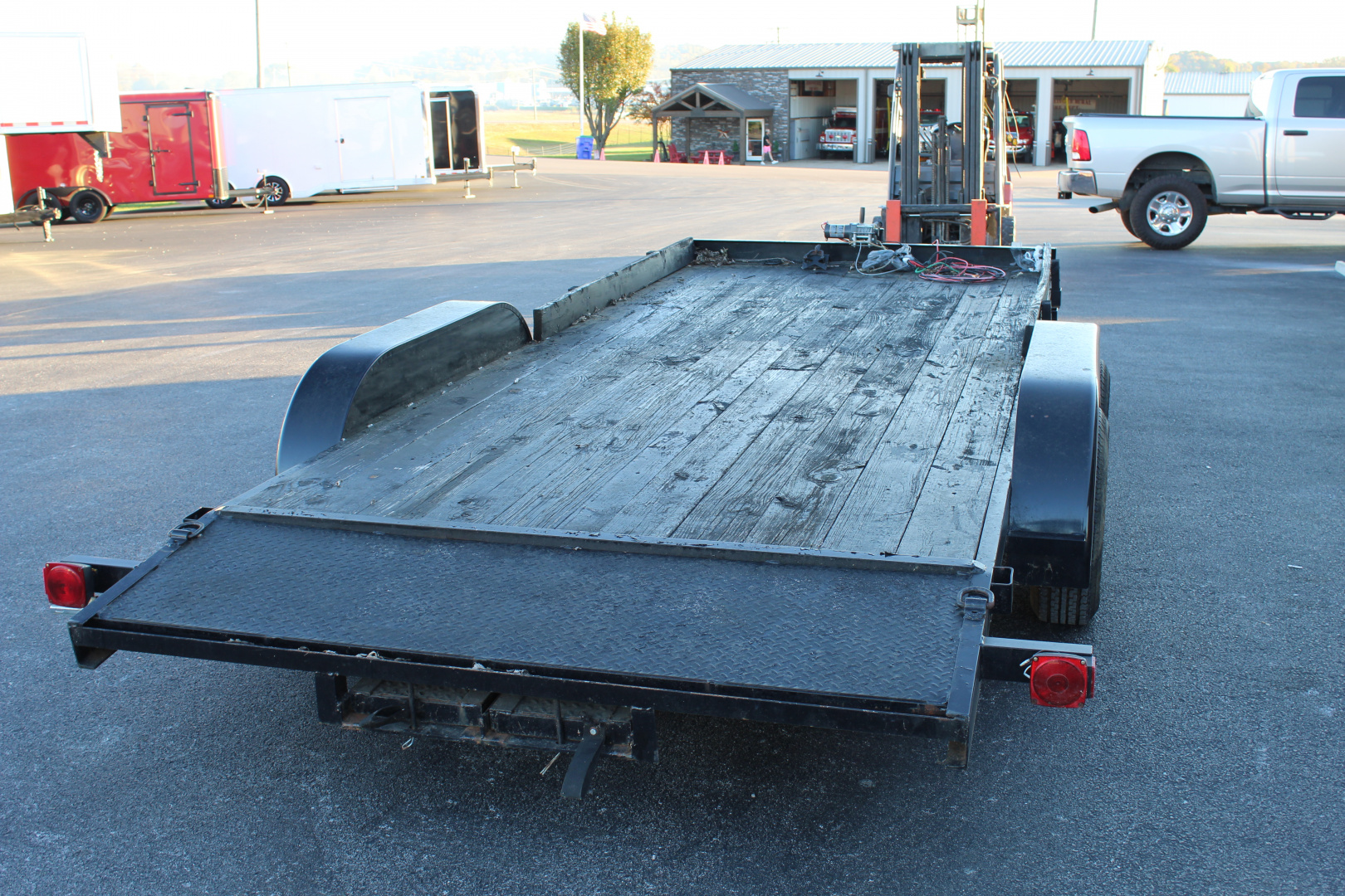 Used 2011 Albright Trailer CAR Equipment Trailer