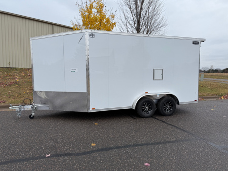 New 2026 Lightning Trailers LTFES714TA Snowmobile Trailer