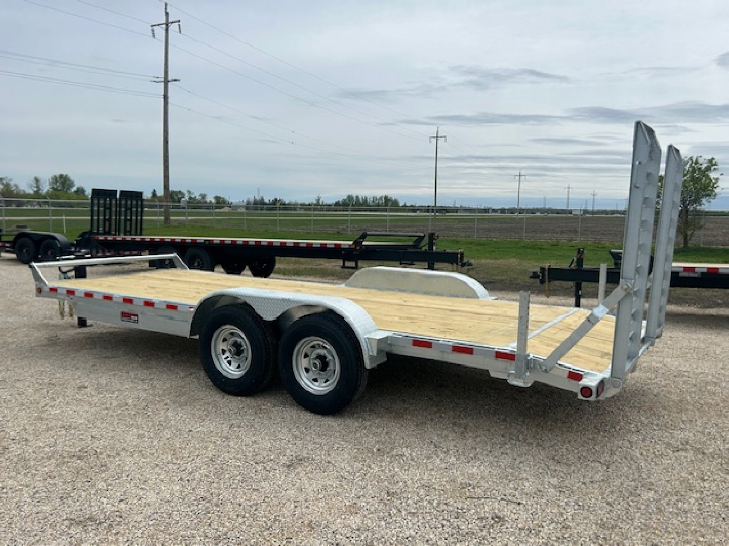 New 2026 Canada Trailers Galvanized 20FT Equipment Trailer