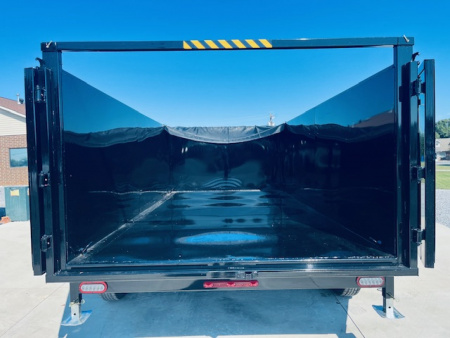 New 2026 Nexhaul 7X14 15K Lightning Dump Trailer w/4ft Sides