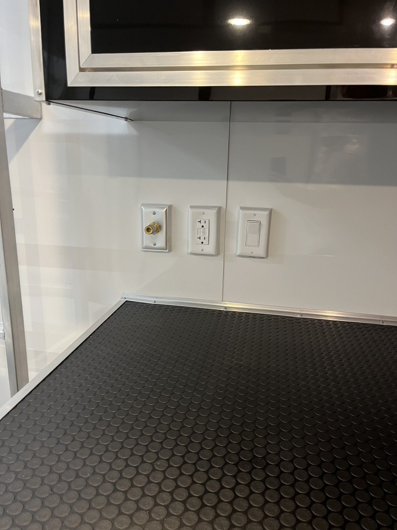 New 2026 Haulmark EDGE ALUMINUM 28 Stacker Race Trailer, Finished Race Interior, 21K GVWR, Awnings, Lift, Premium Escape Door