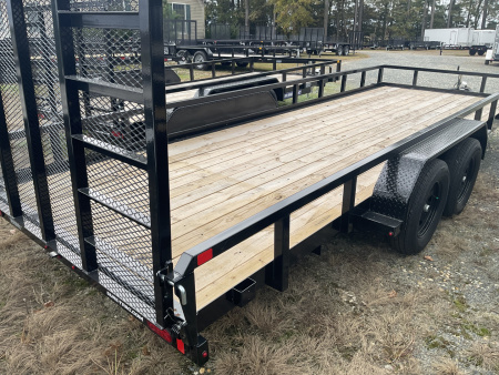 New 2025 Sure-Trac 23598 7x20 Landscape Trailer