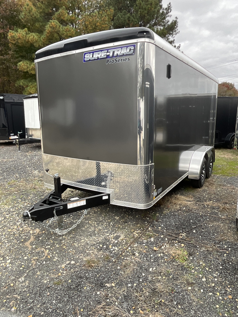 New 2025 Sure-Trac 23640 7x16 pro series Cargo / Enclosed Trailer