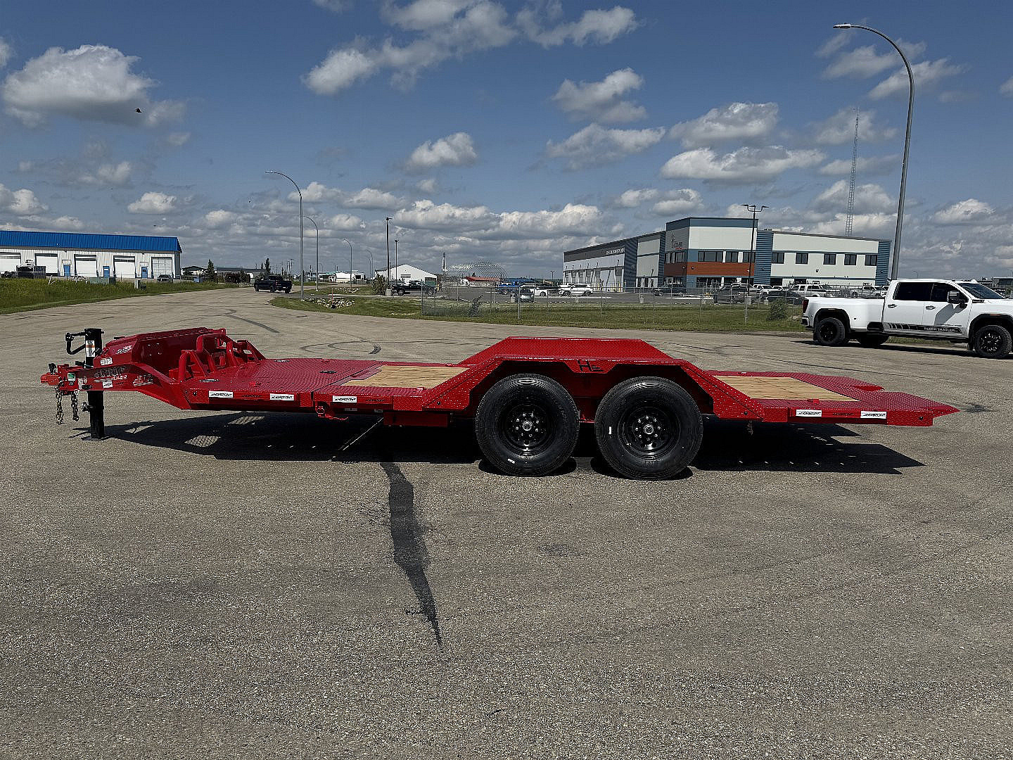 New 2026 Horizon Trailers ETZ 102''X20' TILTDECK TRAILER w/TORSION AXLES 14000 GVWR Tilt Trailer