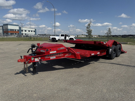 New 2026 Horizon Trailers ETZ 102''X20' TILTDECK TRAILER w/TORSION AXLES 14000 GVWR Tilt Trailer