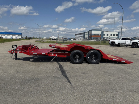 New 2026 Horizon Trailers ETZ 102''X20' TILTDECK TRAILER w/TORSION AXLES 14000 GVWR Tilt Trailer