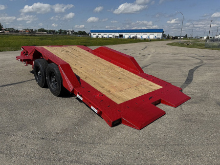 New 2026 Horizon Trailers ETZ 102''X20' TILTDECK TRAILER w/TORSION AXLES 14000 GVWR Tilt Trailer