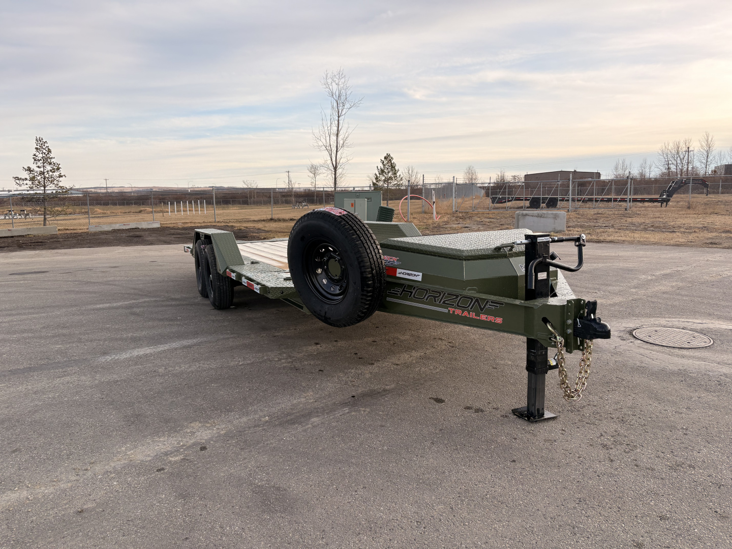 New 2026 Horizon Trailers ETZ 102''X20' TILTDECK TRAILER w/TORSION AXLES 14000 GVWR Tilt Trailer