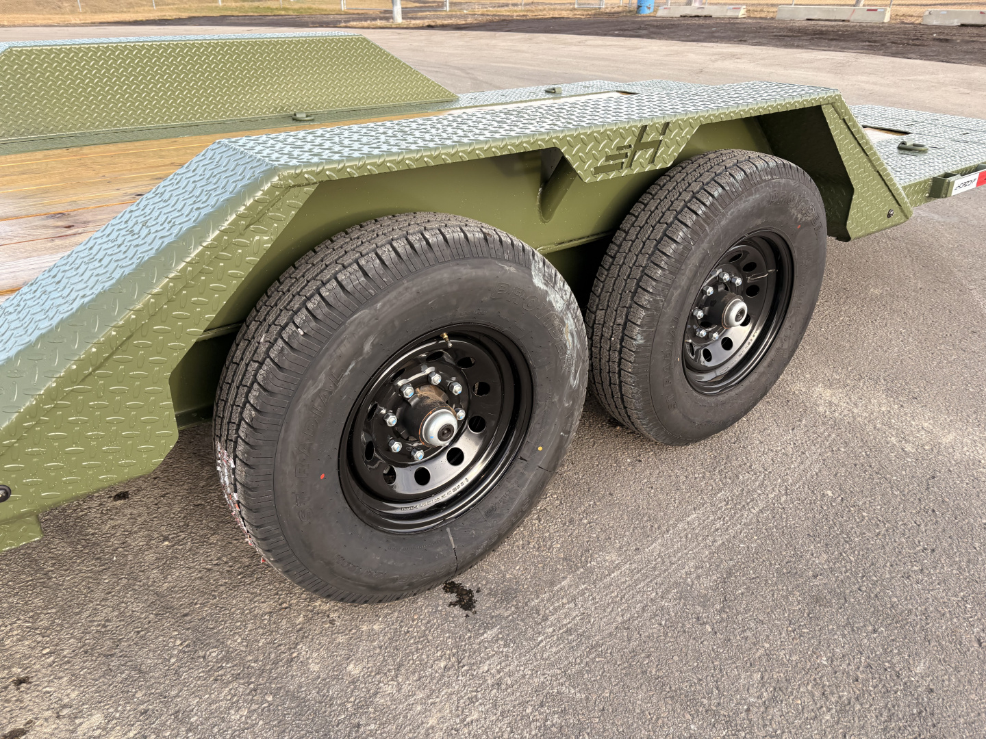 New 2026 Horizon Trailers ETZ 102''X20' TILTDECK TRAILER w/TORSION AXLES 14000 GVWR Tilt Trailer