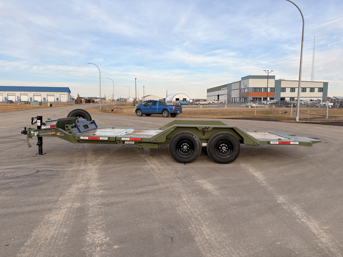 New 2026 Horizon Trailers ETZ 102''X20' TILTDECK TRAILER w/TORSION AXLES 14000 GVWR Tilt Trailer