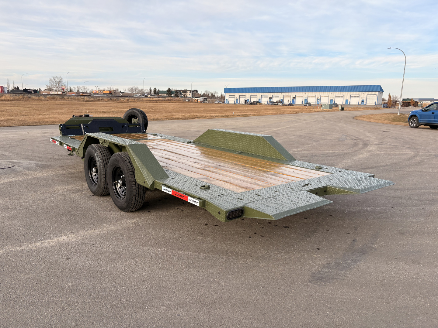 New 2026 Horizon Trailers ETZ 102''X20' TILTDECK TRAILER w/TORSION AXLES 14000 GVWR Tilt Trailer