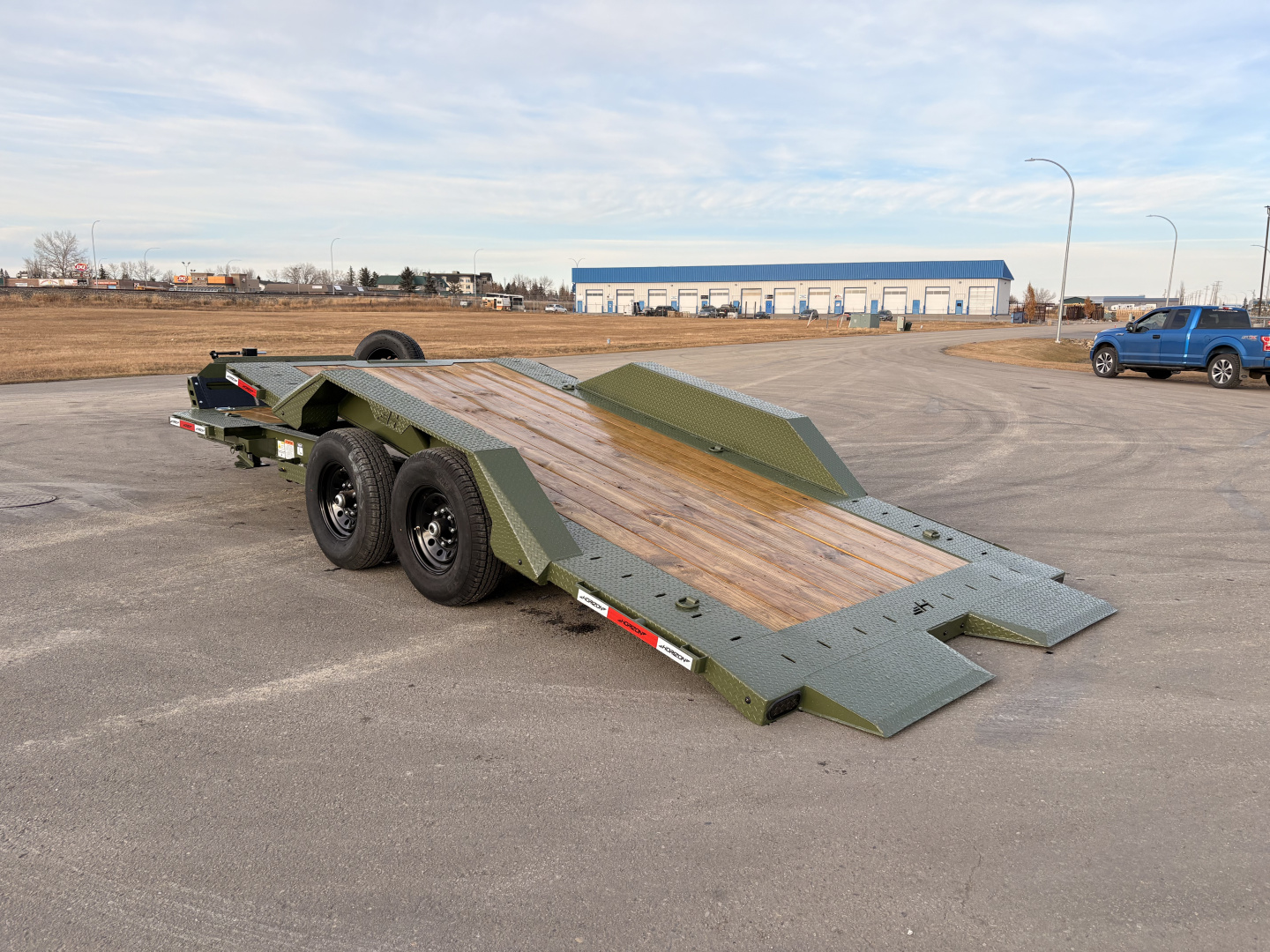 New 2026 Horizon Trailers ETZ 102''X20' TILTDECK TRAILER w/TORSION AXLES 14000 GVWR Tilt Trailer