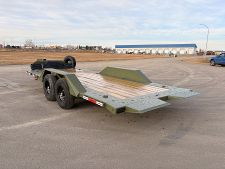 New 2026 Horizon Trailers ETZ 102''X20' TILTDECK TRAILER w/TORSION AXLES 14000 GVWR Tilt Trailer