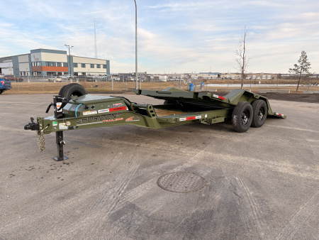New 2026 Horizon Trailers ETZ 102''X20' TILTDECK TRAILER w/TORSION AXLES 14000 GVWR Tilt Trailer