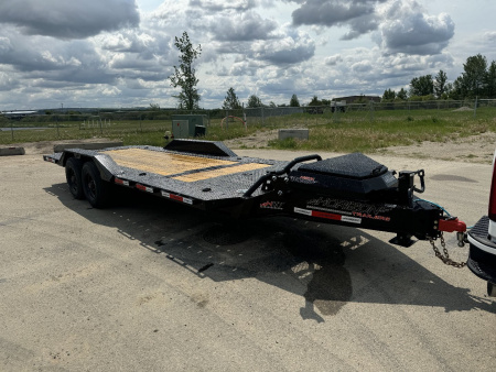 New 2026 Horizon Trailers HET 102''X22' Tiltdeck Trailer w/DriveOver Fenders 2-10k Torsion oil Bath axles Tilt Trailer