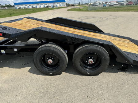 New 2026 Horizon Trailers HET 102''X22' Tiltdeck Trailer w/DriveOver Fenders 2-10k Torsion oil Bath axles Tilt Trailer