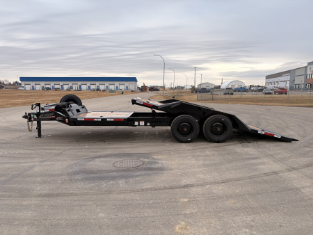 New 2026 Horizon Trailers HET 102''X22' Tiltdeck Trailer w/DriveOver Fenders 2-10k Torsion oil Bath axles Tilt Trailer