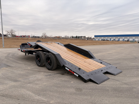 New 2026 Horizon Trailers HET 102''X22' Tiltdeck Trailer w/DriveOver Fenders 2-10k Torsion oil Bath axles Tilt Trailer