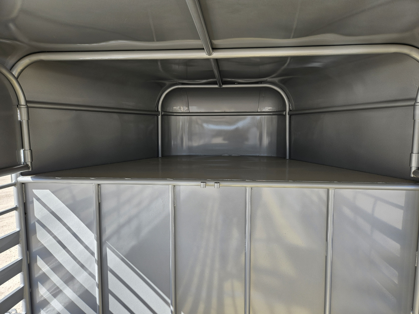 New 2025 Gooseneck Trailer MFG 17.5K 20' Gooseneck Stock Trailer