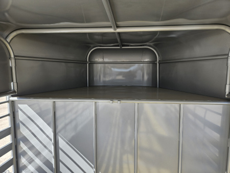 New 2025 Gooseneck Trailer MFG 17.5K 20' Gooseneck Stock Trailer