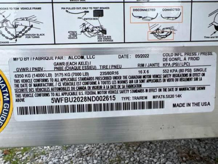 New 2022 Mission MPAT6.5x20