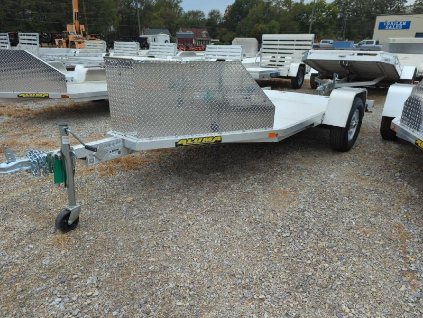 New 2023 Aluma TK1 Motorcycle Trailer