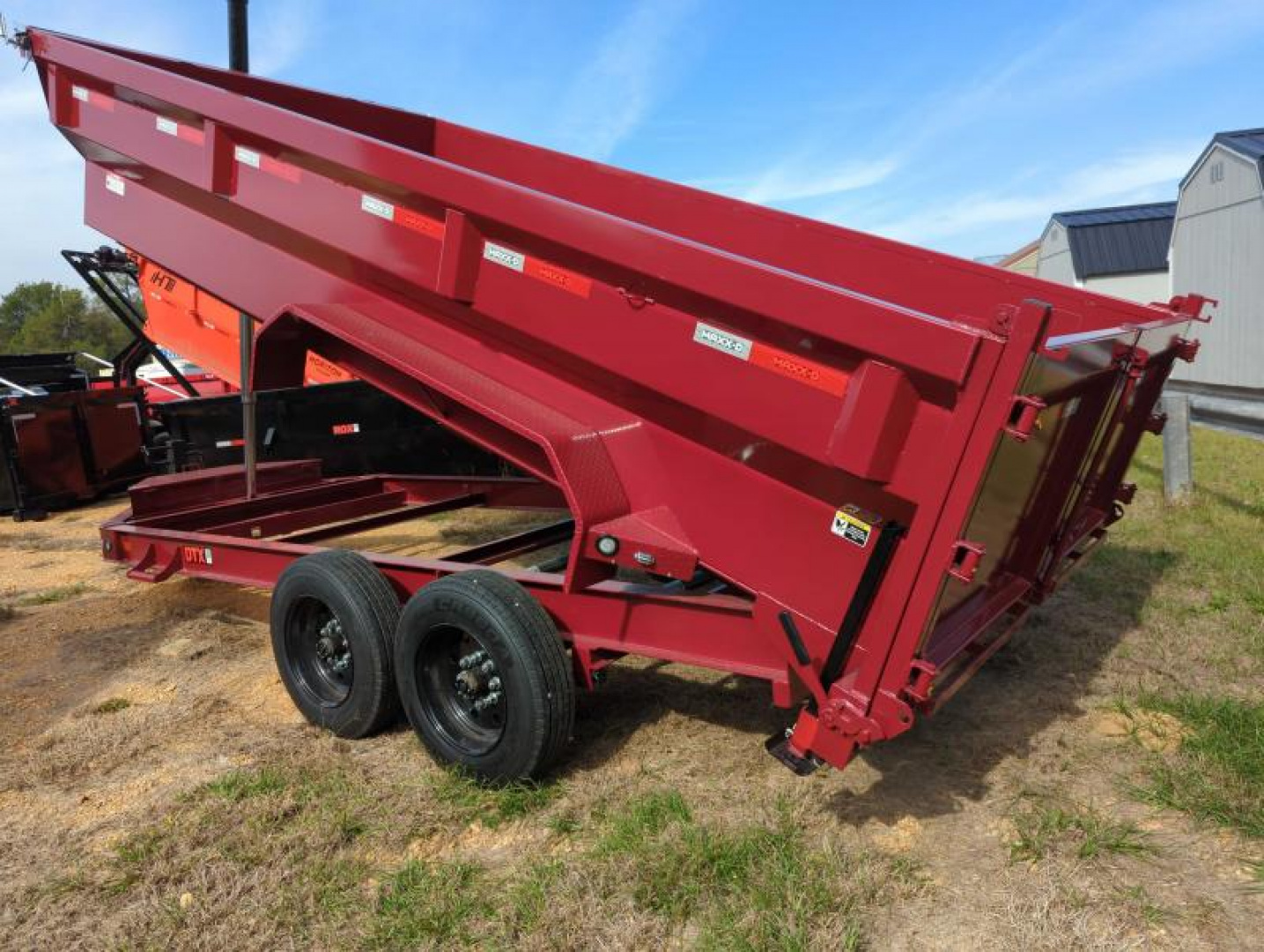 New 2024 MAXXD DTX 16K Dump Trailer