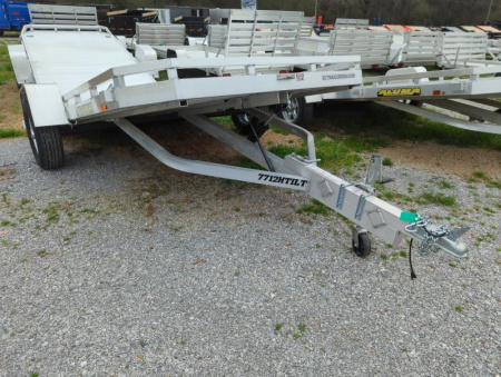 New 2023 Aluma 7712H-TILT-S Tilt Trailer