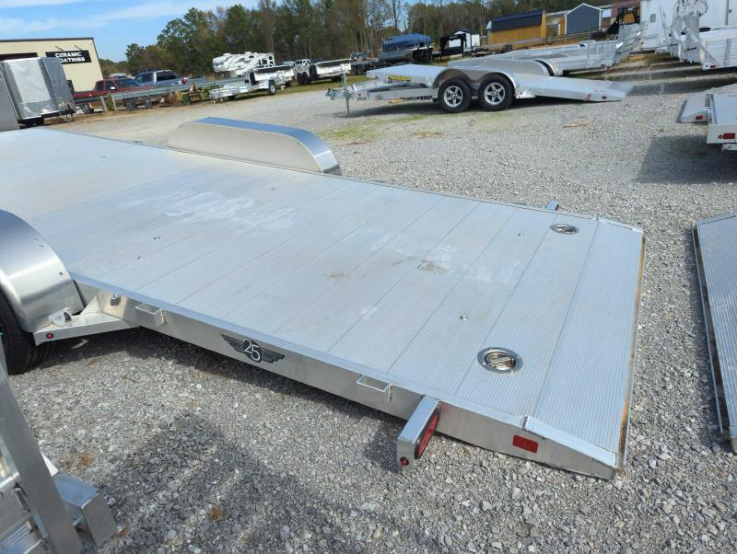 New 2023 Aluma 8218-ANV-TILT-TA-EL-RTD Tilt Trailer
