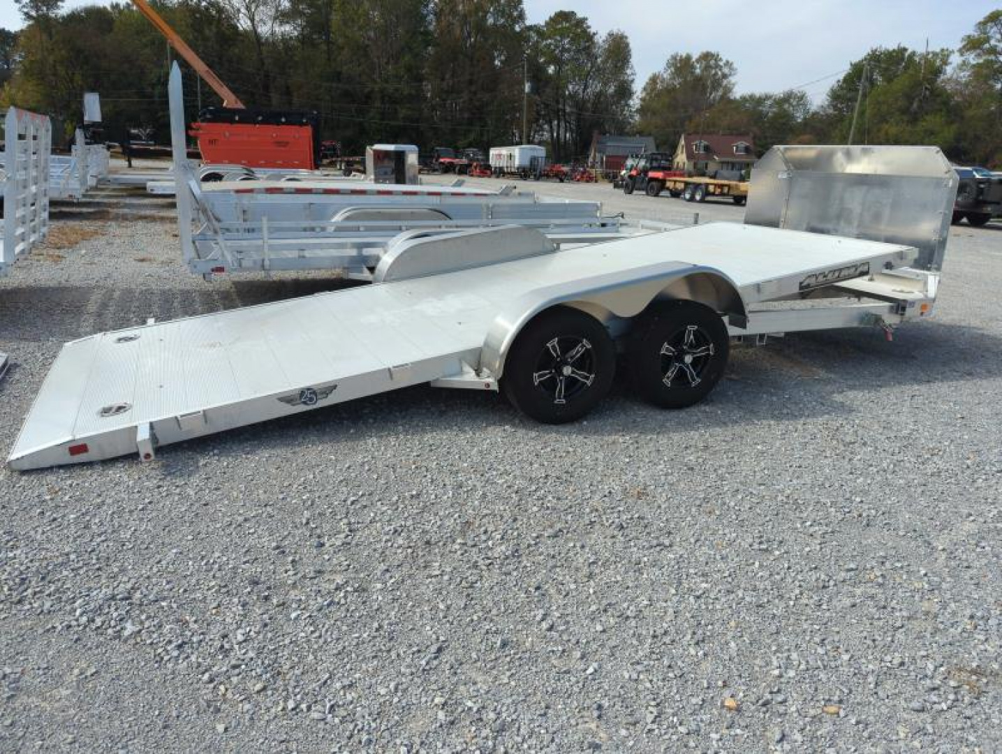 New 2023 Aluma 8218-ANV-TILT-TA-EL-RTD Tilt Trailer