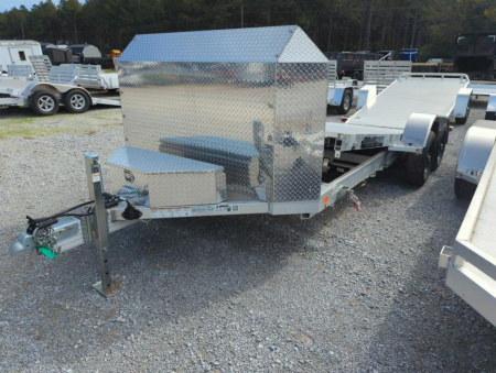 New 2023 Aluma 8218-ANV-TILT-TA-EL-RTD Tilt Trailer