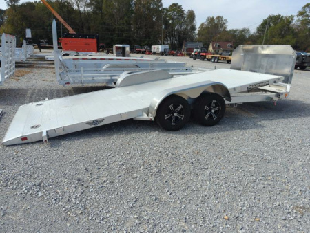 New 2023 Aluma 8218-ANV-TILT-TA-EL-RTD Tilt Trailer