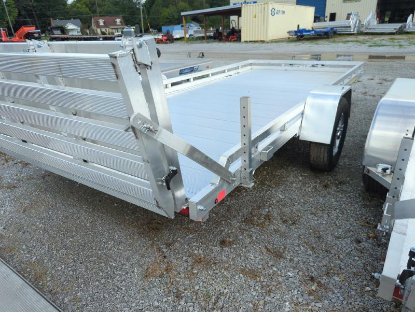New 2023 Aluma 7815S-EL-BT-TR Utility Trailer