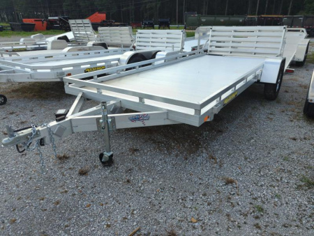 New 2023 Aluma 7815S-EL-BT-TR Utility Trailer