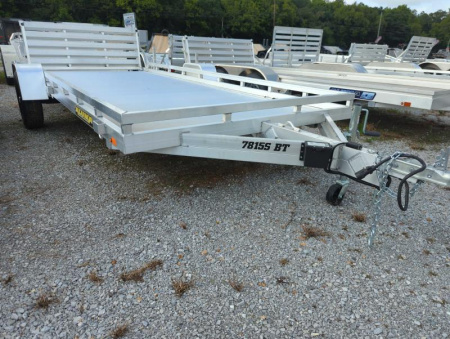 New 2023 Aluma 7815S-EL-BT-TR Utility Trailer
