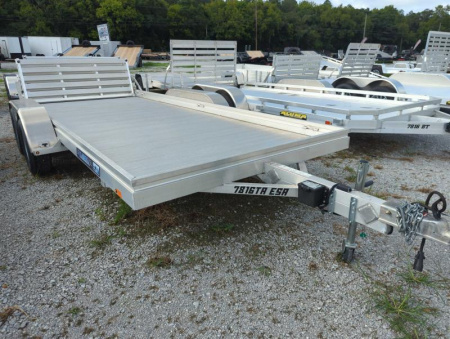 New 2022 Aluma 7816ESA-TA-EL-BT Utility Trailer