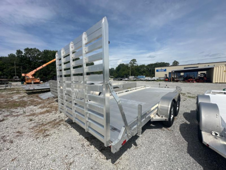 New 2022 Aluma 7818TA-EL-TG-TR-RTD Utility Trailer
