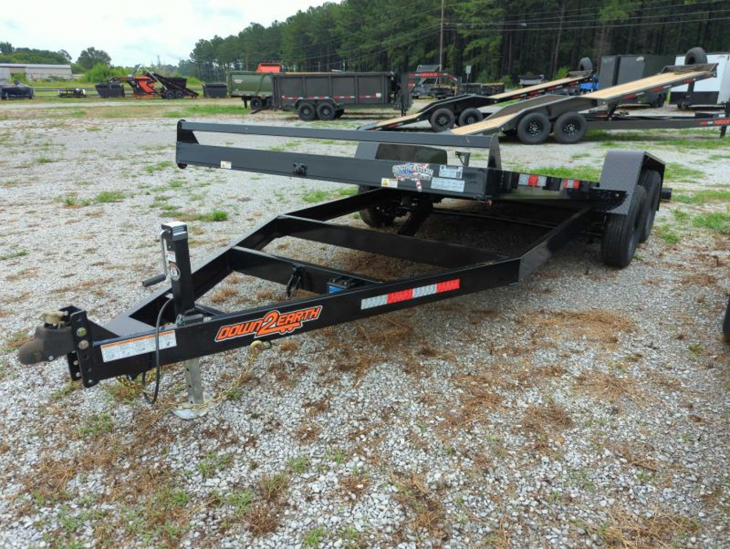 New 2024 Down 2 Earth Trailers 8220TA GRAVITY TILT Car Hauler