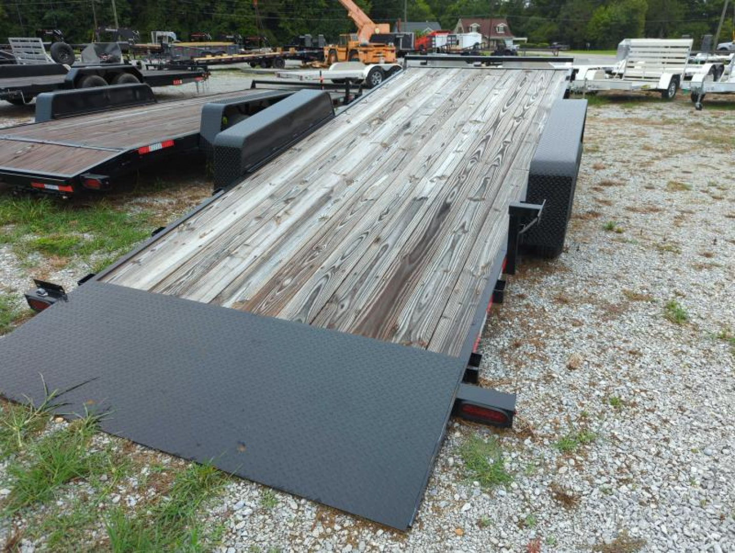 New 2024 Down 2 Earth Trailers 8220TA GRAVITY TILT Car Hauler