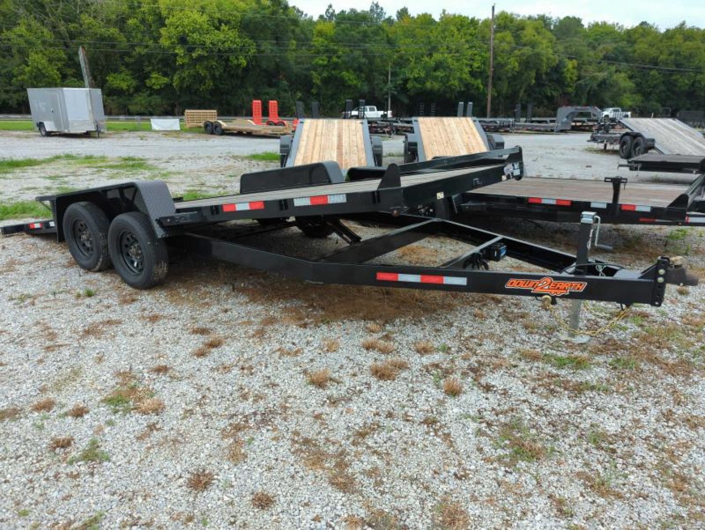 New 2024 Down 2 Earth Trailers 8220TA GRAVITY TILT Car Hauler