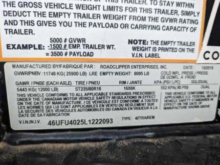 Used 2020 Diamond C Trailers FMAX212 40MR Flatbed Trailer