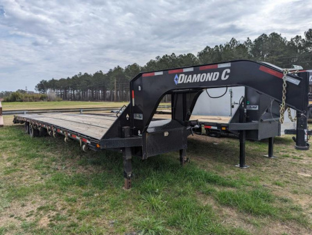 Used 2020 Diamond C Trailers FMAX212 40MR Flatbed Trailer