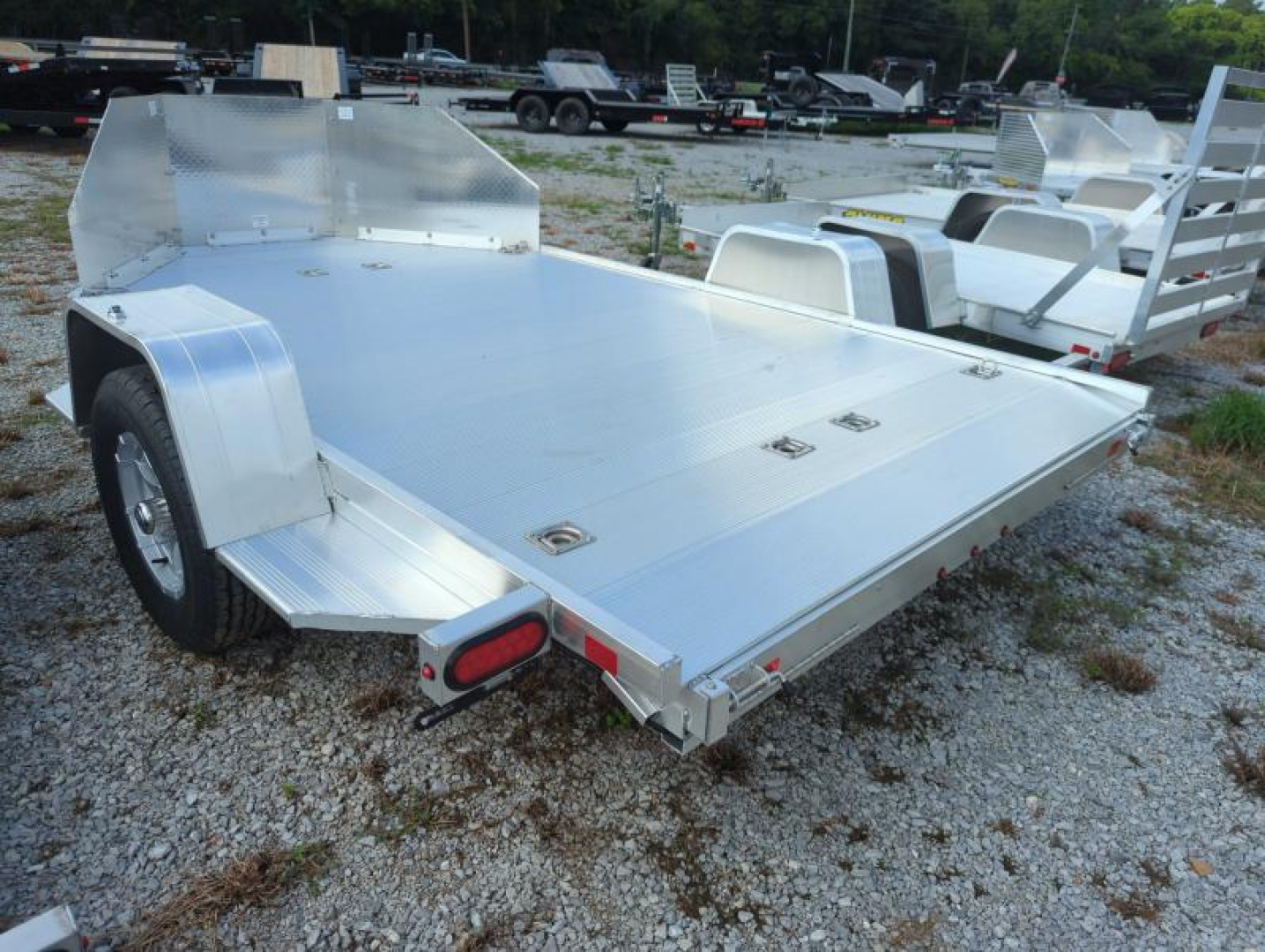 New 2025 Aluma MC210 Motorcycle Trailer
