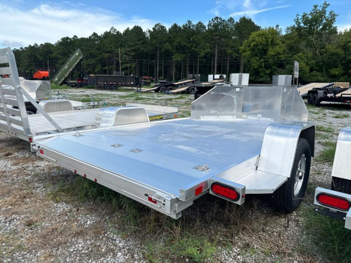 New 2025 Aluma MC210 Motorcycle Trailer
