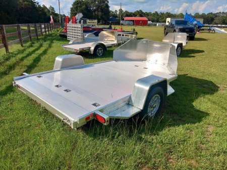 New 2025 Aluma MC210 Motorcycle Trailer