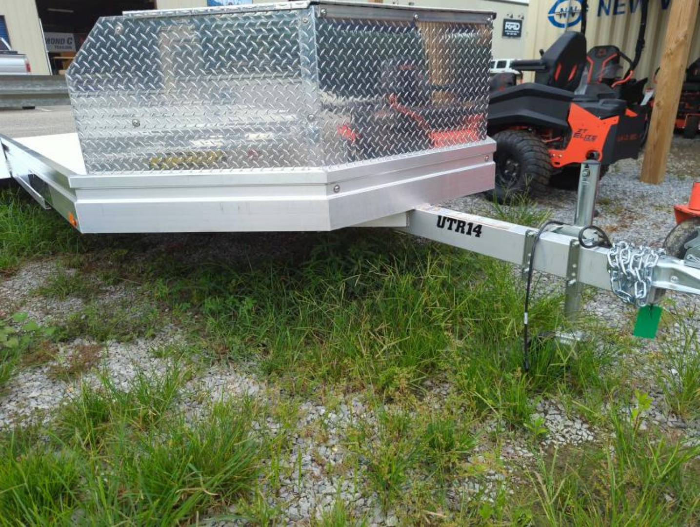 New 2025 Aluma UTR14 Utility Trailer